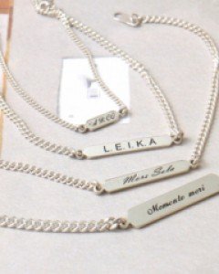 55j016_각인 팔찌 (M) - leika