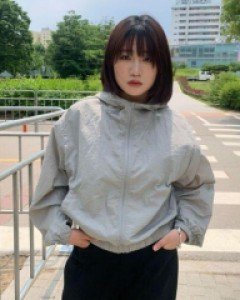 3VER 캔디 썸머 나일론 크롭 바람막이 집업 - ㅤㅤ