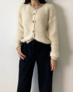 [봄가디건/5cols] 봄 가을 겨울 여성 앙고라 니트 가디건