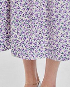 spring shirring flats(5 colors)