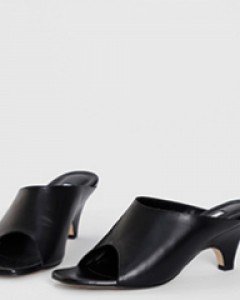 simply open-toe mules(2 colors)