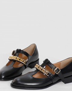 embellished t-strap shoes(2 colors)