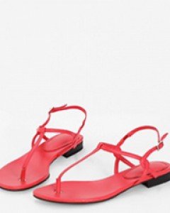 simple thong flat sandals (5 colors)
