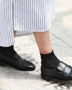 데얀 앵클 삭스 로퍼