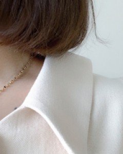 조개알진주 실버 귀걸이&목걸이