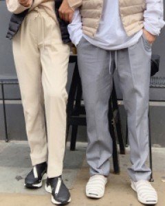 메르텐 베이직 밴딩 슬랙스