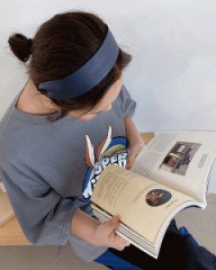 멜드원 베이직 넓은 머리띠
