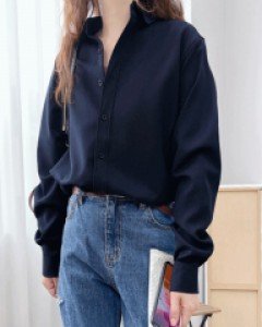 리브던 오버핏 텐션 셔츠