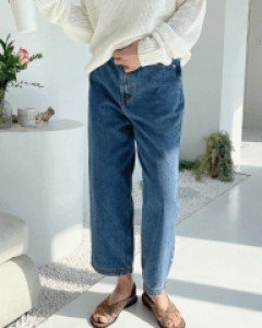 진즈 와이드 데님팬츠