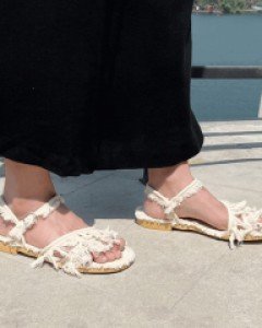 에탄 에스닉 태슬 쪼리샌들