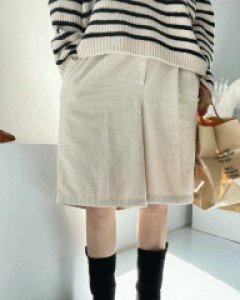 고에디 와이드 골덴 5부팬츠