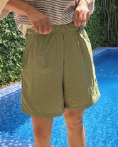 샤이티 바스락 밴딩 반바지