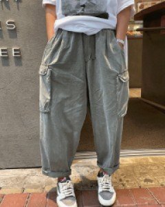 모디렌 피그먼트 건빵 배기팬츠