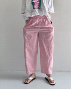 오가딘 린넨 와이드 배기팬츠