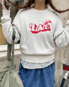 러크디 세미크롭 맨투맨