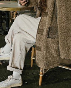 M#17 비틀즈 골덴 핀턱 팬츠(크림,브라운)