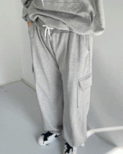 카프디 투웨이 카고 밴딩팬츠