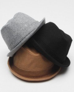 [아동모자] 3컬러 제리 울 페도라 키즈 중절모 커플모자 FW신상