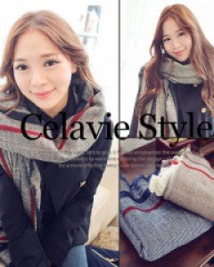 2컬러 봉쥬르 머플러 F/W신상 커플목도리