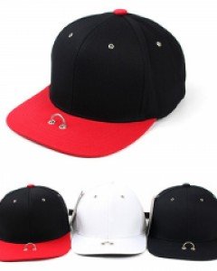 3컬러 링 바이저 스냅백 커플모자 힙합모자