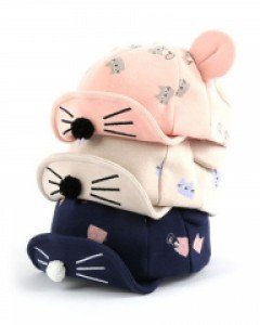 [유아모자] 귀여운 야옹업챙 모자