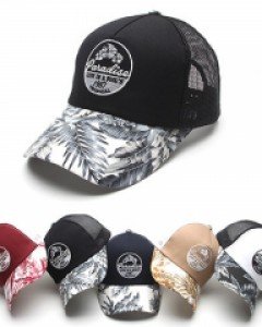 5컬러 파라다이스 매쉬캡모자 쿨 시원한 남자 여자 여름볼캡