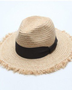 썸머타임 빈티지 밀짚페도라 남자 여자 여름 비치모자