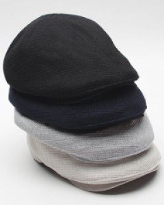 4컬러 르베르 쿨 린넨 헌팅캡 남자 여자 마직 도리꾸찌 모자 중년