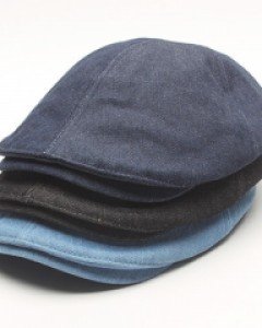 3컬러 베이직 데님 헌팅캡 남자 여자 58cm,62cm 큰머리 빅사이즈모자