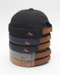 5컬러 성조기 코튼 와치캡 남자 여자 빵모자