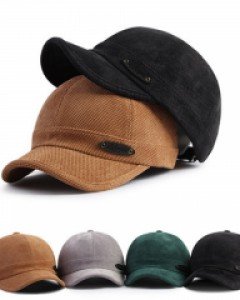 4컬러 허니 피넛캡  남자 여자 숏챙 볼캡모자