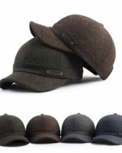 4컬러 헤링본 피넛캡  남자 여자 숏챙 볼캡모자