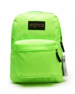 [JANSPORT] SUPER BREAK - Fluorescent Green 잔스포츠 슈퍼브레이크 