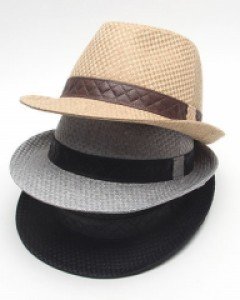 [빅사이즈] 3컬러 스콜 페도라 S/S 남자 머리큰모자 62cm 중절모