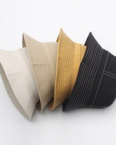 4컬러 스티치 벙거지모자 여자 남자 버킷햇