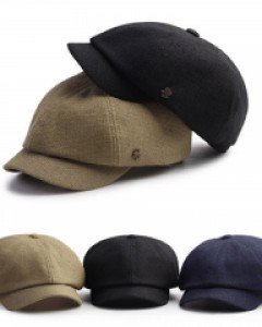3컬러 린넨 크래커 뉴스보이캡 여름 남자 여자 빵모자
