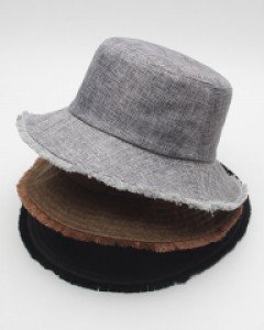 3컬러 빈티지 벅시 마 벙거지 여름 남자 여자 버킷햇