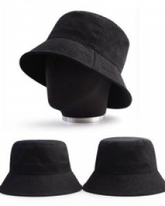 블랙 페이드 버킷햇 남자 여자 FW 벙거지모자
