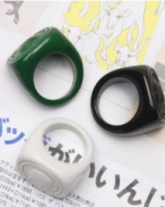 해골 레건 반지 블랙+그린+화이트 3Color멋진 해골 스타일의 레건 왕 반지!!