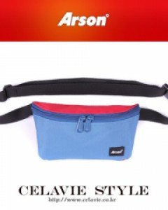 [arson] 알슨 NO.0920  FANNY BAG  블루/레드(BLUE/RED) 힙색