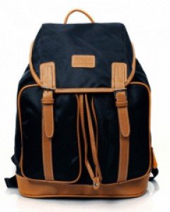 [TOPPU] 타부 TP-041 빅포켓 백팩 부분적인 가죽처리가 고급스러운 배낭