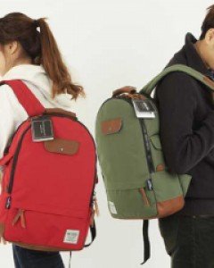 [TOPPU] 타푸 고블린 지퍼 백팩 TP-179 캐주얼배낭 커플가방 4컬러백팩