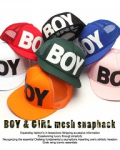7컬러 BOY&GIRL 매쉬스냅백  *특가세일* 반품,교환불가!!