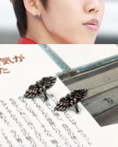 엔틱천사 인피 이어링 빈티지한 스타이어링 연예인귀걸이