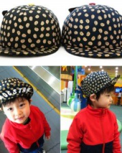 [아동모자] ROCSTAR 스냅백모자 키즈모자 일자챙 힙합모자