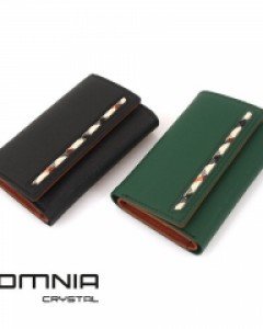 [OMNIA] 옴니아 스틸키홀더  2컬러 소가죽 지갑