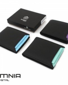 [OMNIA] 옴니아 레더 팬텀반지갑 하이퀄리티 소가죽 남자반지갑