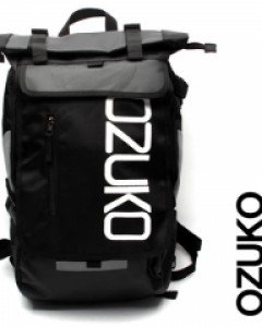 [OZUKO] 오즈코 롤링백팩 Black(블랙) 캐주얼배낭 커플백팩 학생가방 트래블백