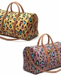 [MORPHINE] NO.333 호피 보스턴백  여행가방 트래블백 보스톤백