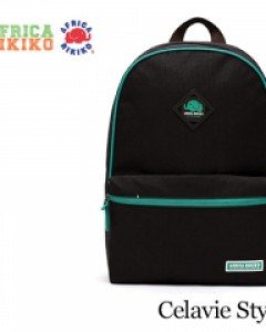 [AFRICA RIKIKO] no.116 검정+민트 캐주얼백팩 학생배낭